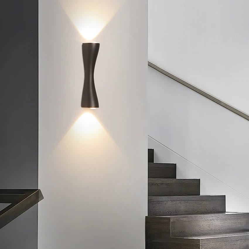Cylindrical Up & Down LED Wall Light (16cm)