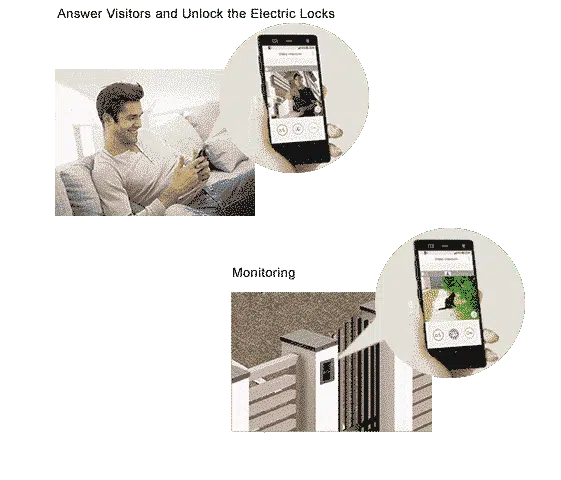 Panasonic Video Intercom System with smart phone connect VL-SVN511