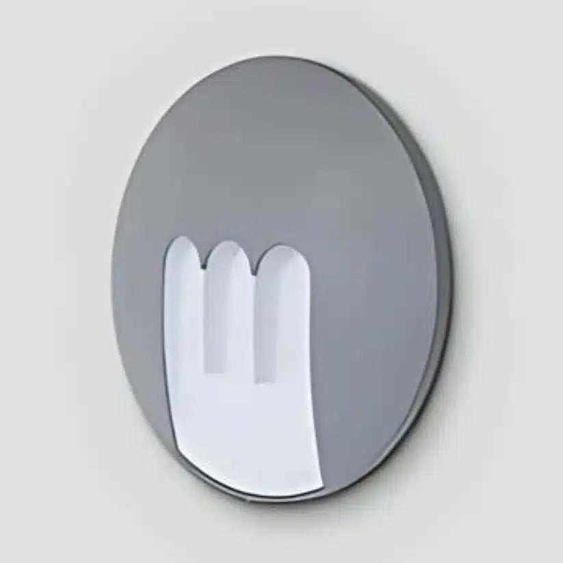 Mask Outdoor Wall Light Round