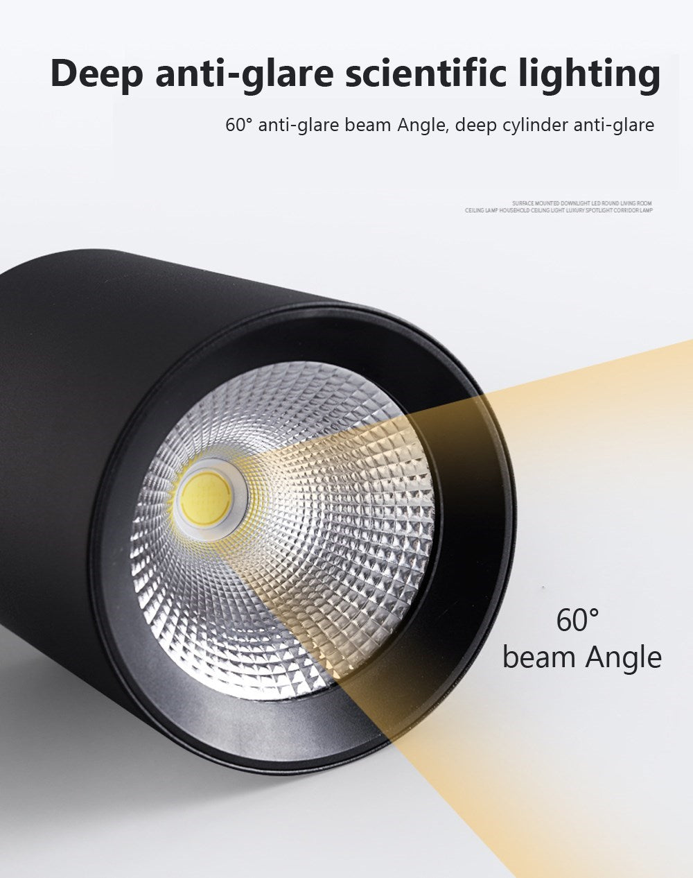 Cylindrical COB Spot Light