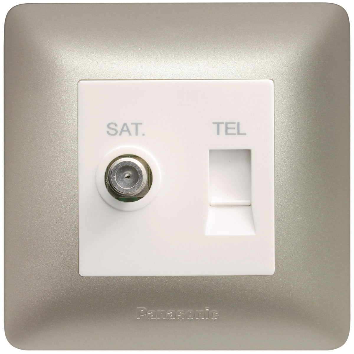 Panasonic Tv Socket + Tel Socket MYZ