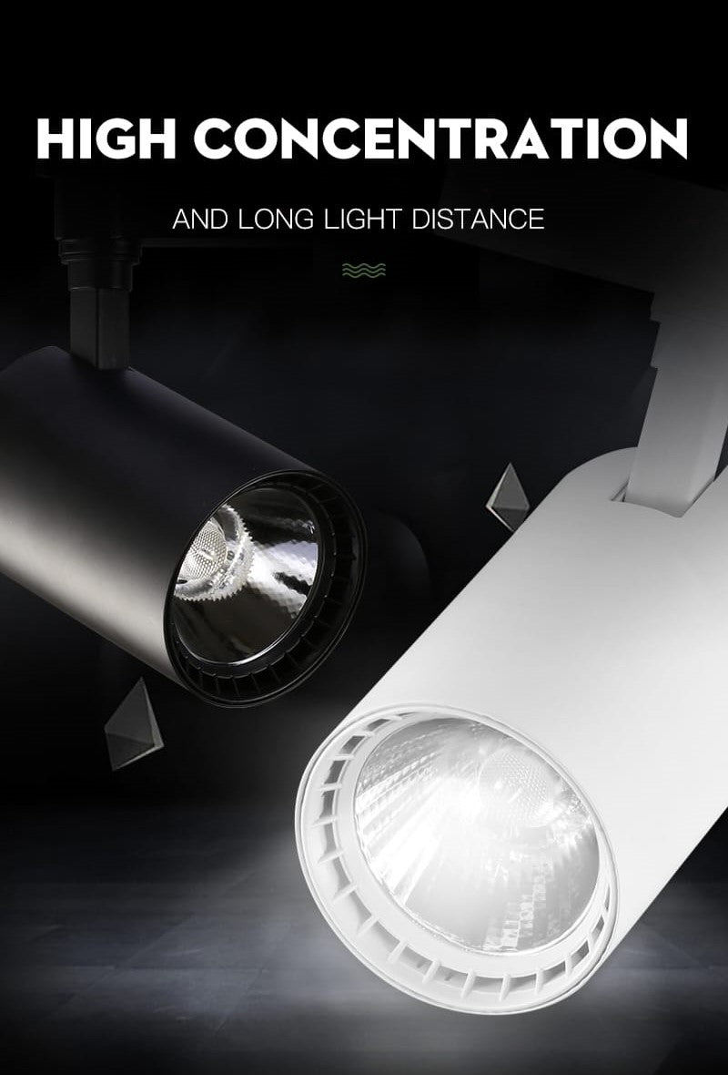Ceiling Mounted COB Track Light (12W)