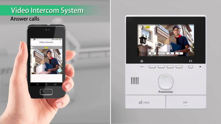 Panasonic Video Intercom System with smart phone connect VL-SVN511
