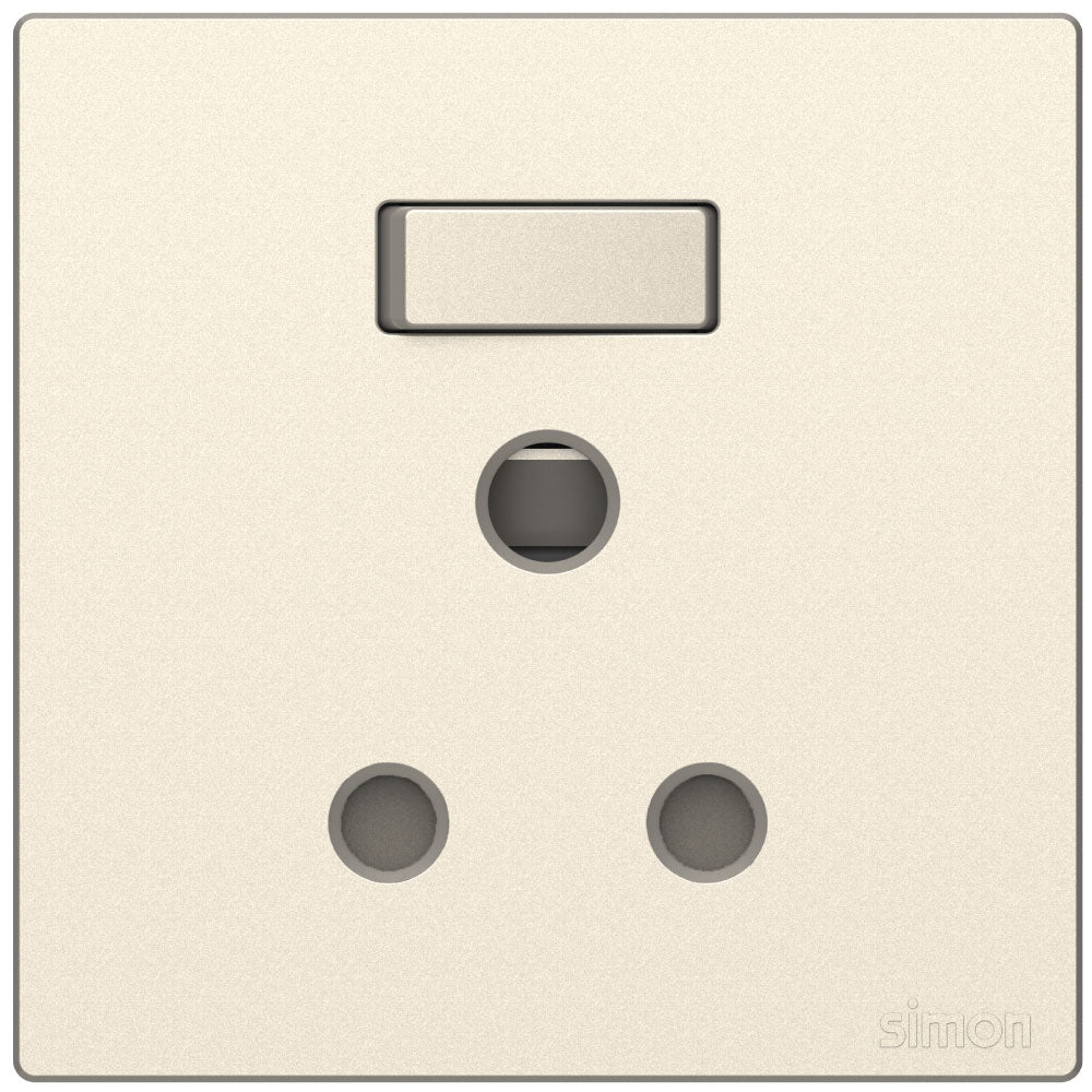 15A BS Switched Socket Colors - Simon