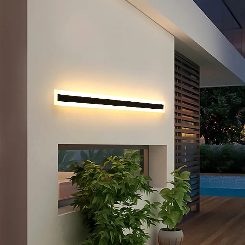 Modern Outdoor Waterproof IP65 Wall Light 2feet Long