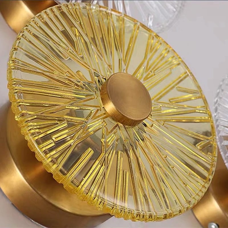 Modern Designer Luxury Lotus Leaf Wall sconce( 6 Leaf )