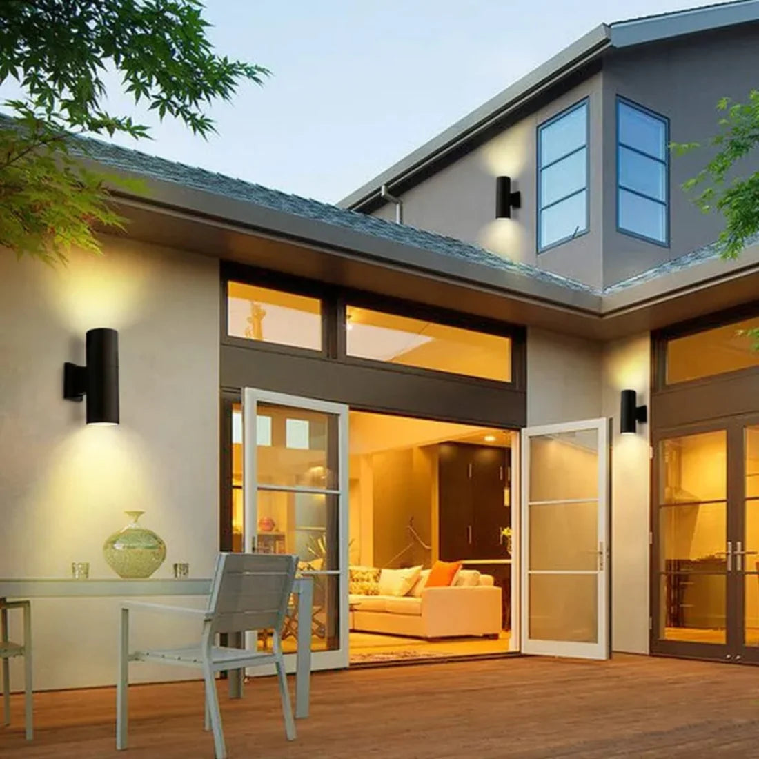 Cylinder COB UP Down Wall Light (Large)