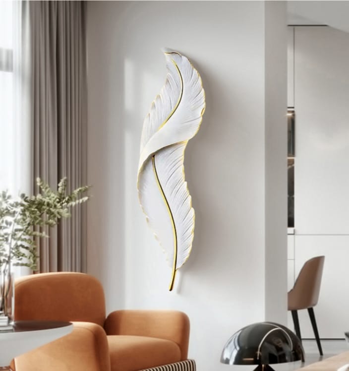 Nordic Artistic Luxury Leaf Style LED Wall lamp