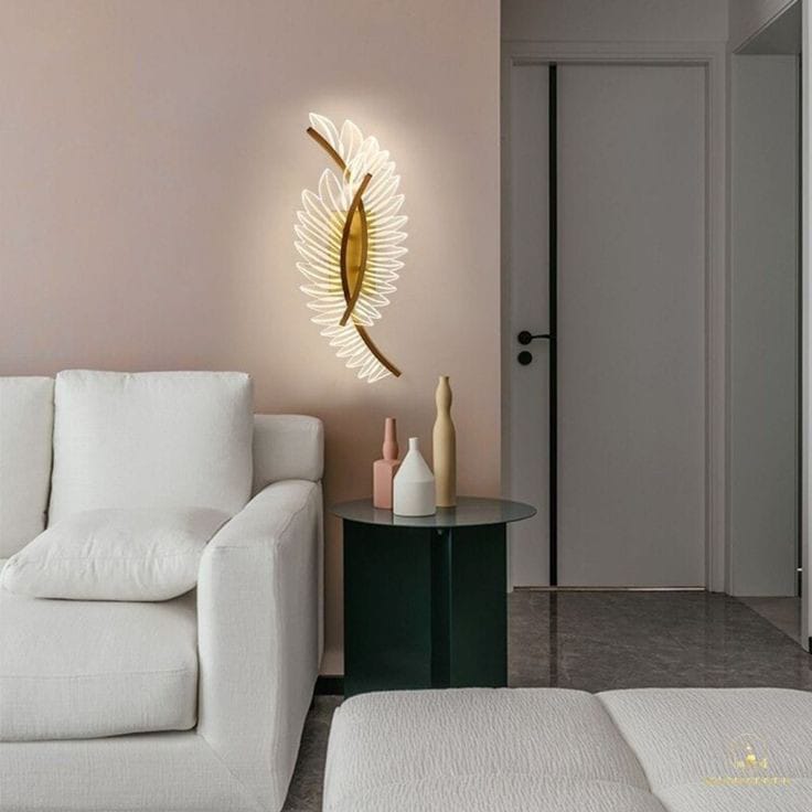 Two Wings Art LED Wall Light
