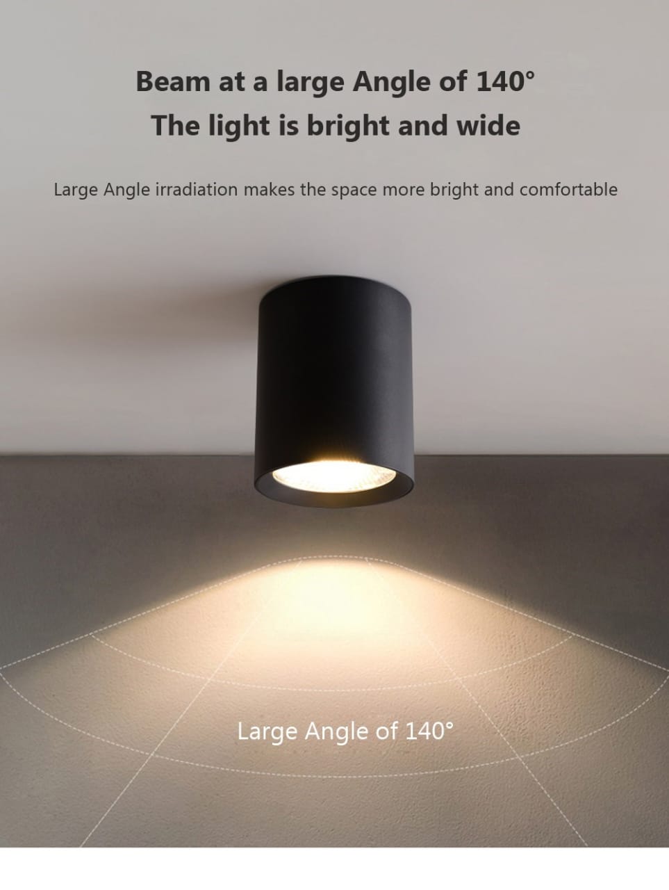 Cylindrical COB Spot Light