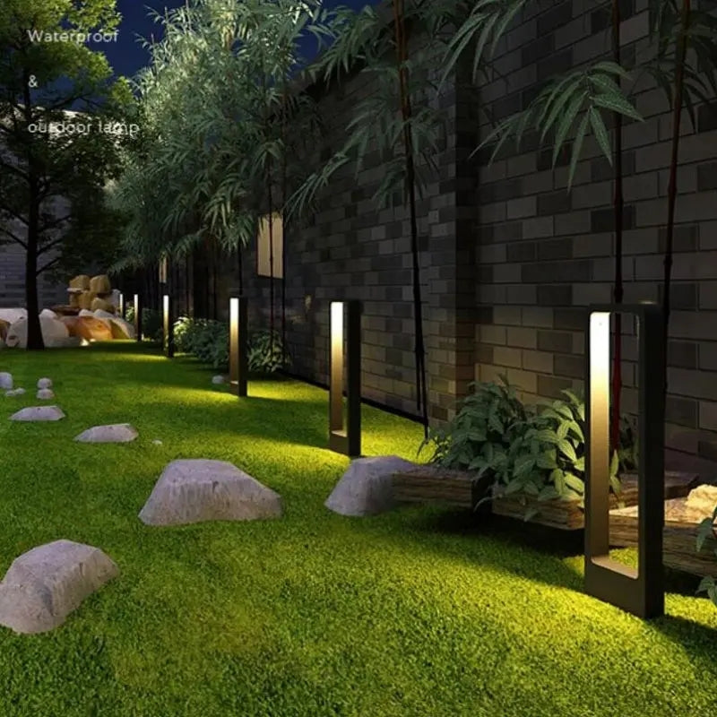 Modern Garden LED Bollard Light