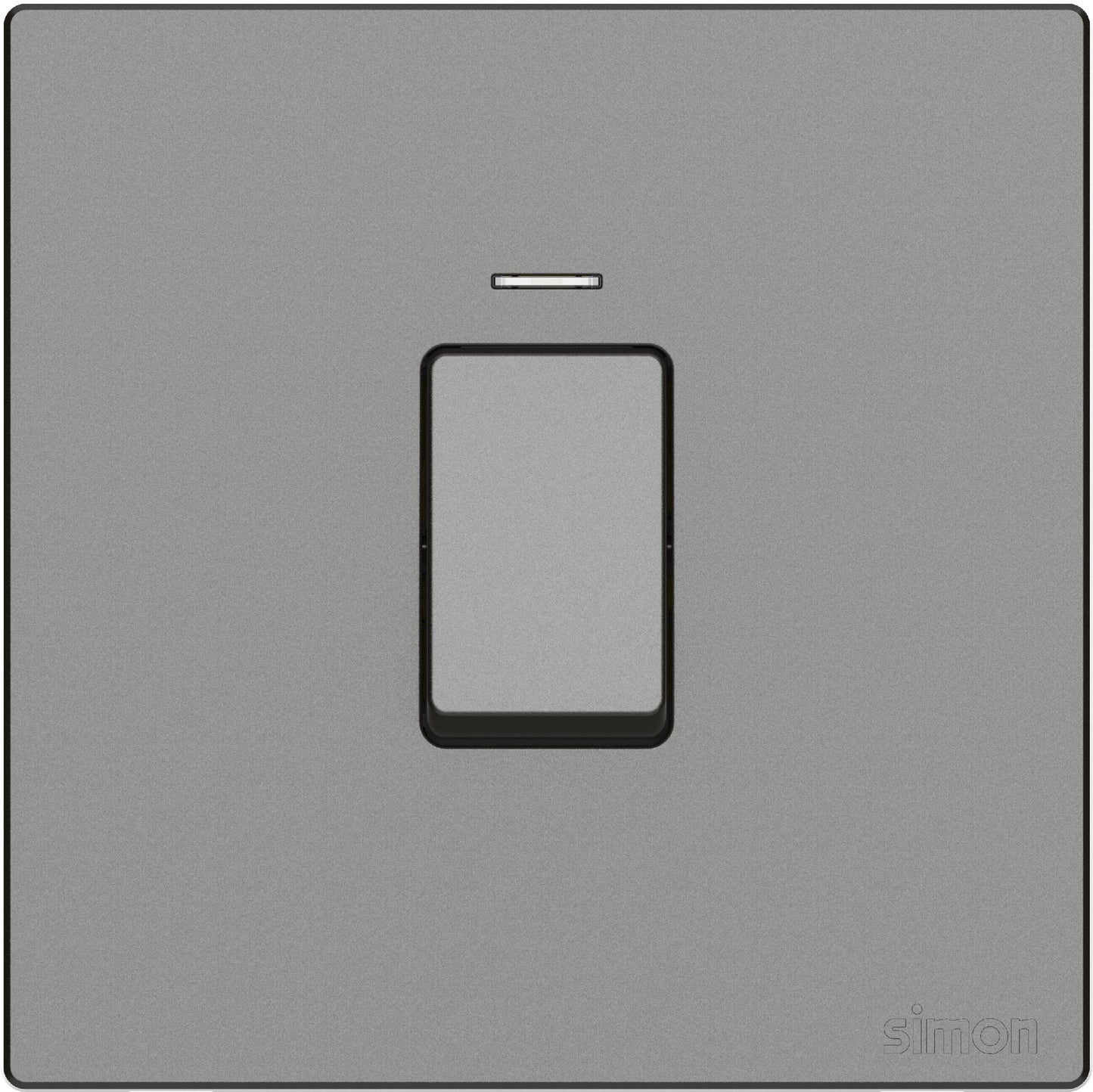 45A Double Pole Switch with LED Colors - Simon