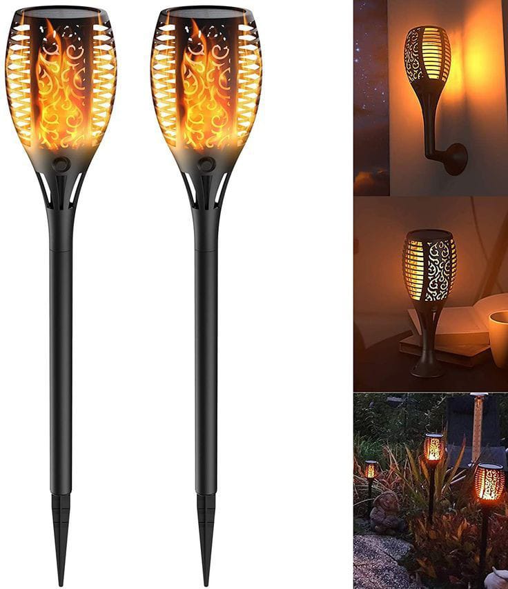 Solar Torch Garden Light (Set of 4pcs)
