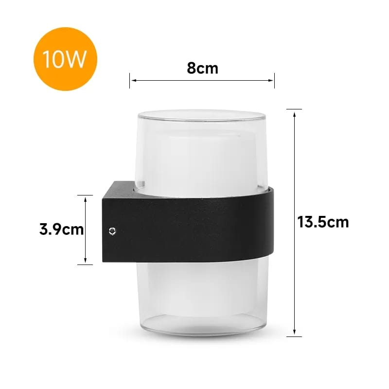 LED Modern Exterior Wall Light
