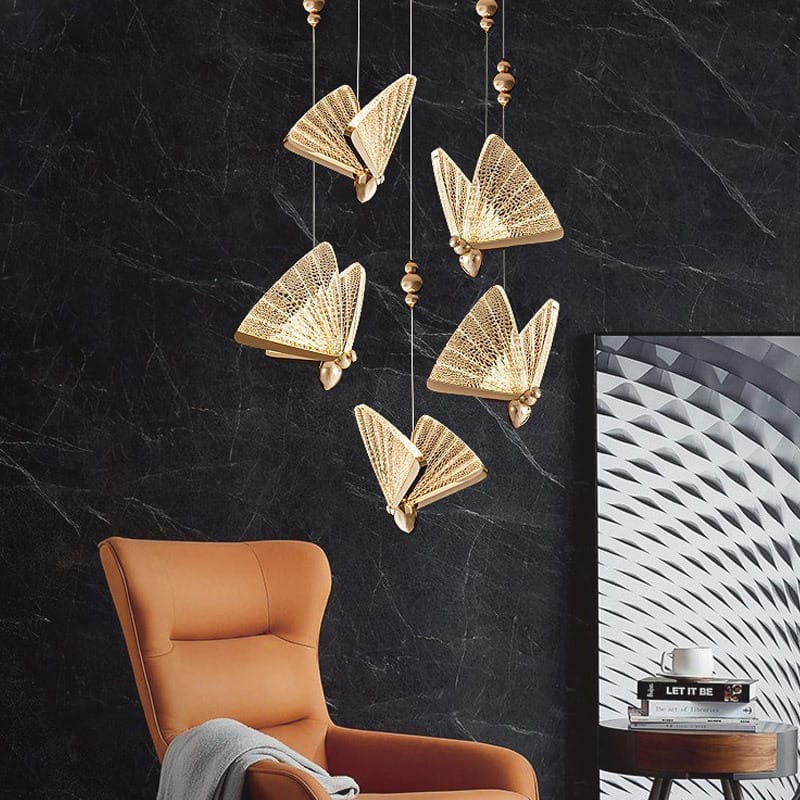 Butterfly Art Pendant Light