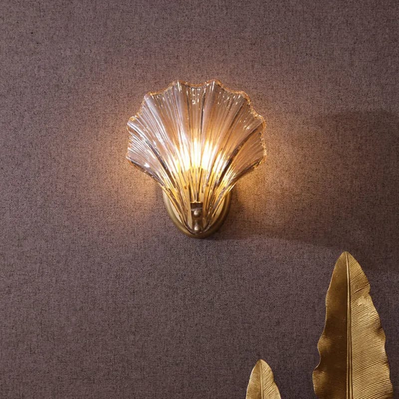 Post Modern Luxury Shell Style Wall Light