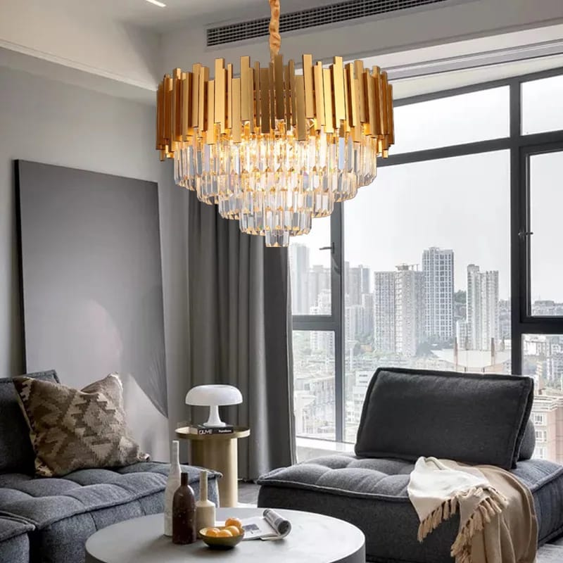 Modern Design Gold Luxury Crystal Chandelier (400mm)