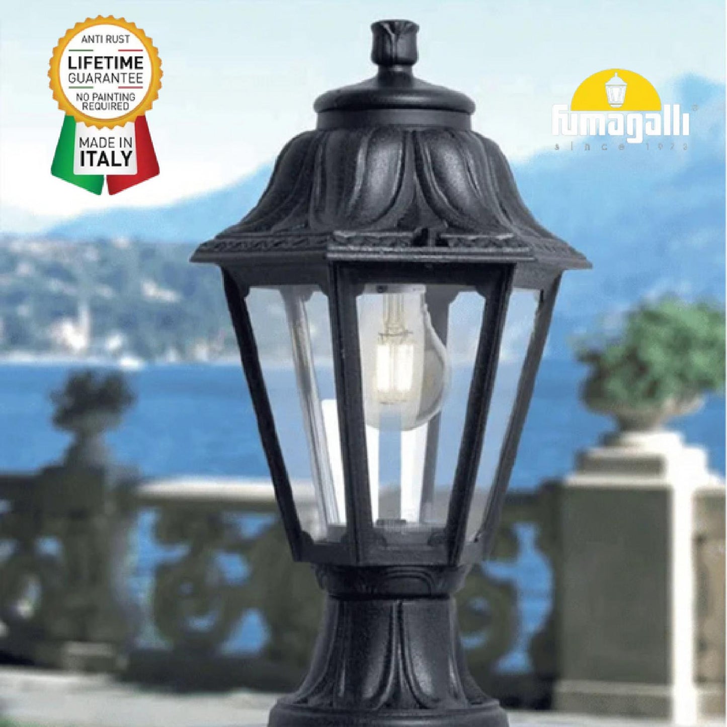 Mikrolot/Anna Hexagonal Standing Lantern - Fumagalli