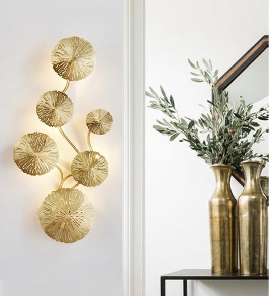 Modern Luxury Lotus Wall Sconce