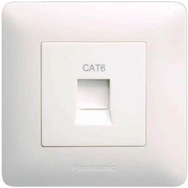 Panasonic Rj45 Panasonic 1G Data Socket, CAT6 RJ45 – HomeFit
