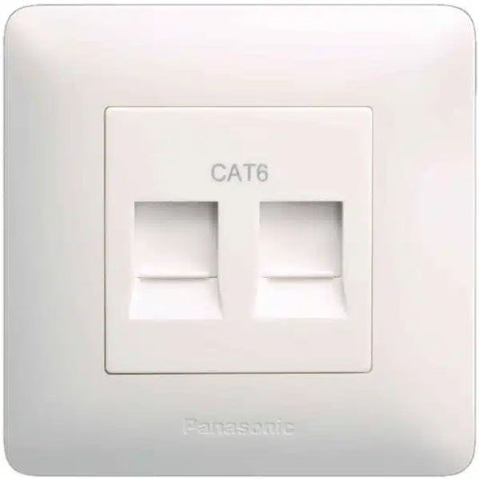 Panasonic 2G Cat 6 Data Socket