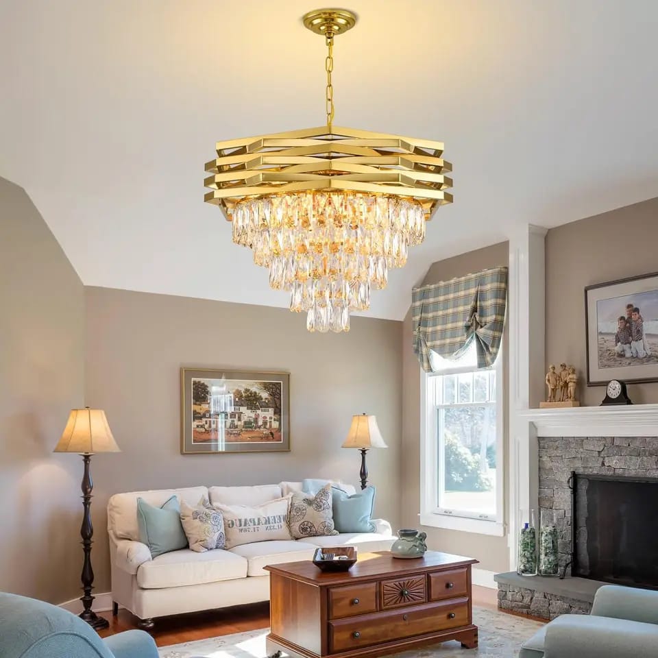 Modern Luxury European Style Chandelier (600mm) Round