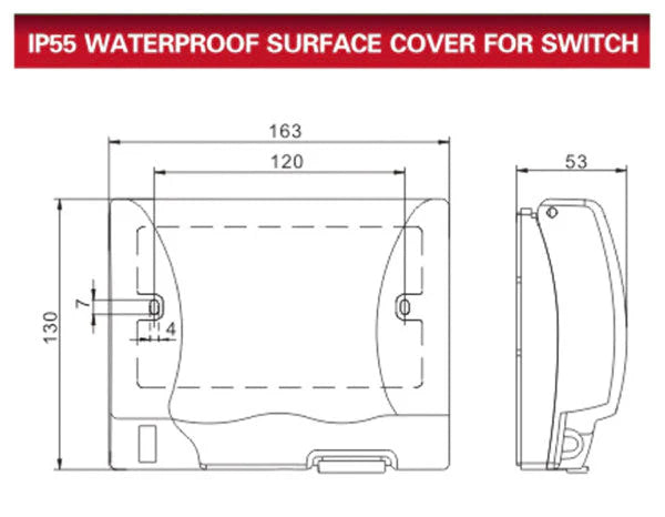 Weatherproof Cover with Lock System (3x6)