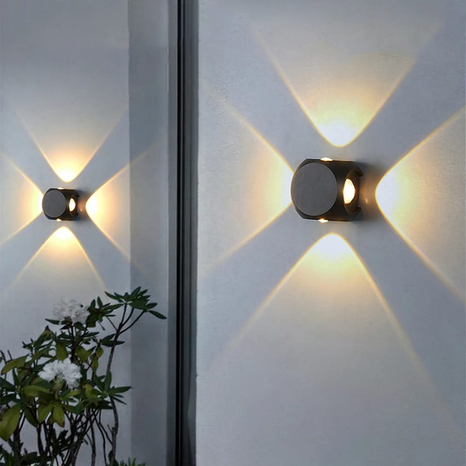 Small Ball Aluminum Waterproof IP65 Wall Light