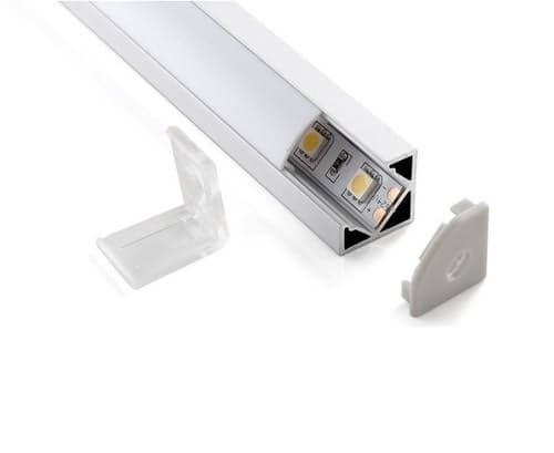 Linear Corner Profile Light Rs 4500/Length With LED Strip