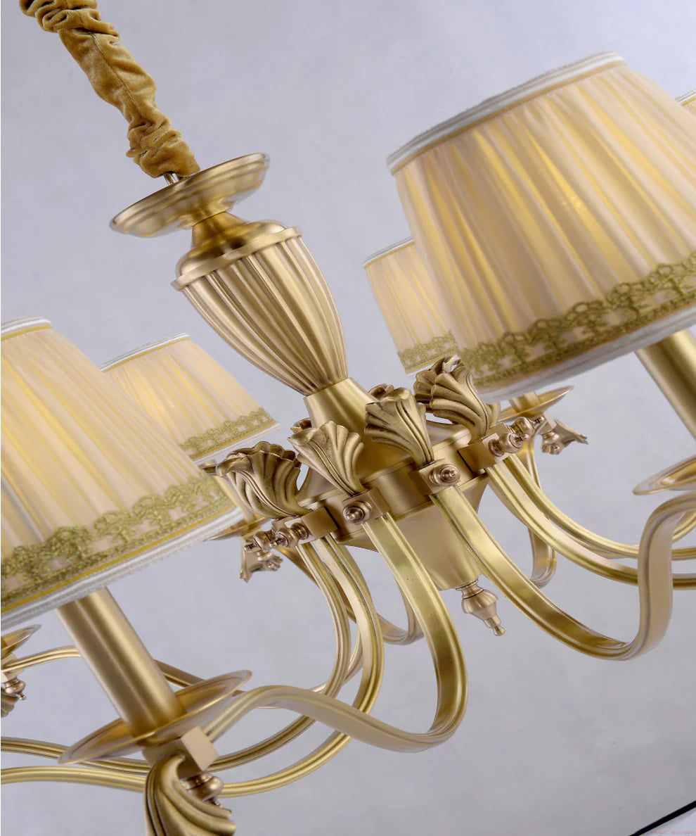 Lamp shade Traditional Vintage Chandelier 800mm