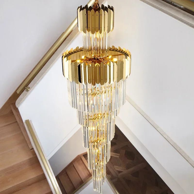 Gold Luxury Crystal Chandelier