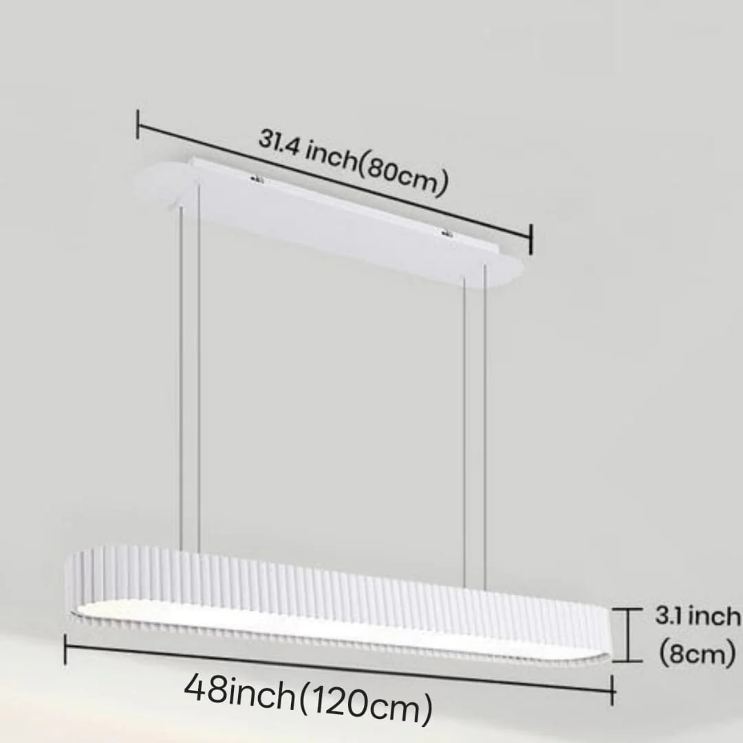 Modern Oval LED Hanging Lamp (3in1)