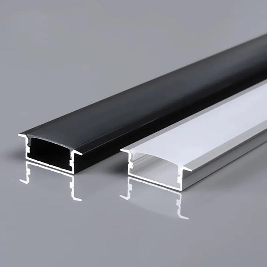 Aluminum Profile Light (23mm) (White/Black)