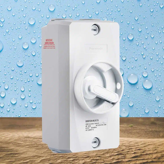 Panasonic Isolator Switch 4P 63A IP66