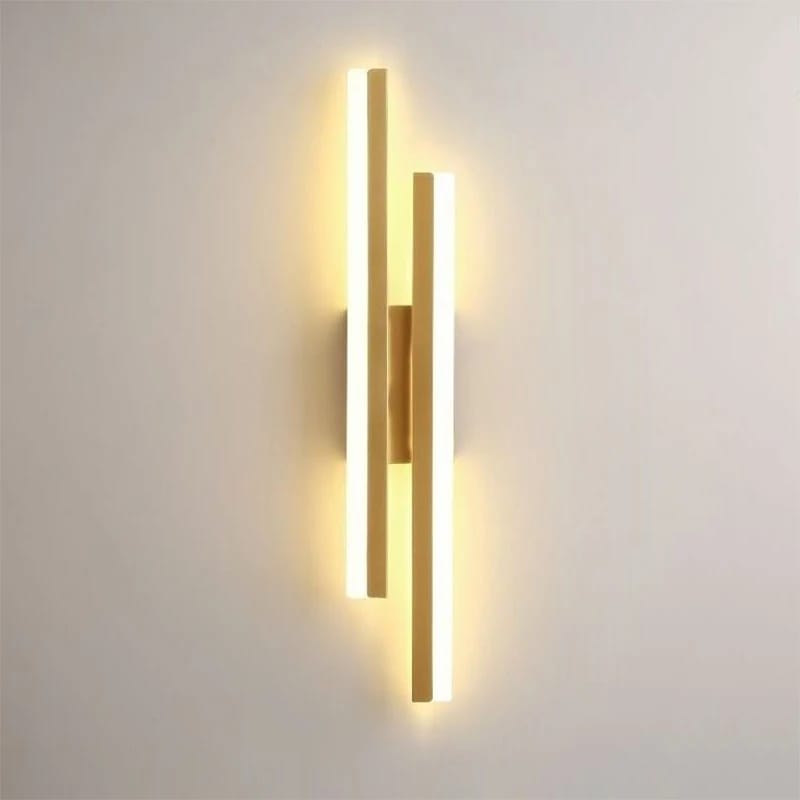 Modern Long Twins Line Wall Lamp