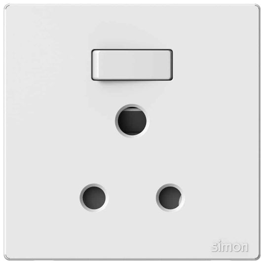15A BS Switched Socket - Simon