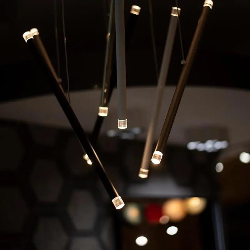 Modern Long Stick Luxury Chandelier