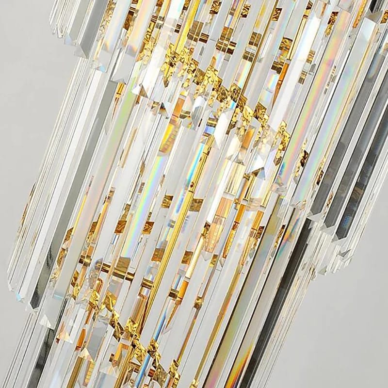 Gold Luxury Crystal Chandelier