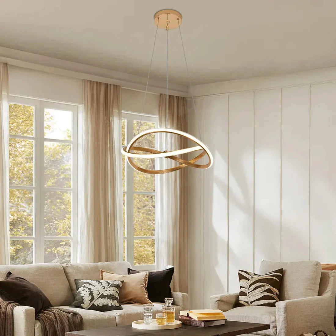 Nordic Modern LED Hanging Light (3in1)