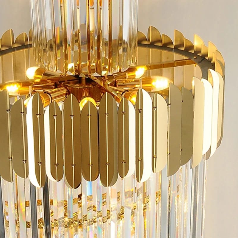 Gold Luxury Crystal Chandelier