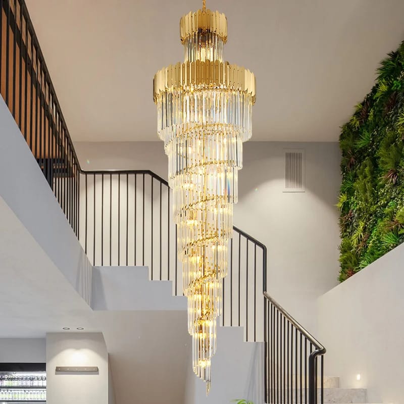 Gold Luxury Crystal Chandelier