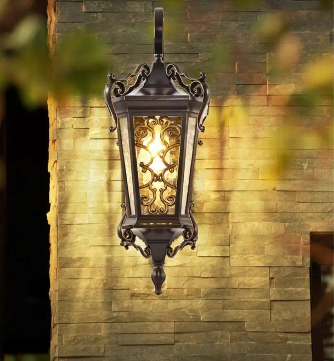 Retro Outdoor Wall Light European Style