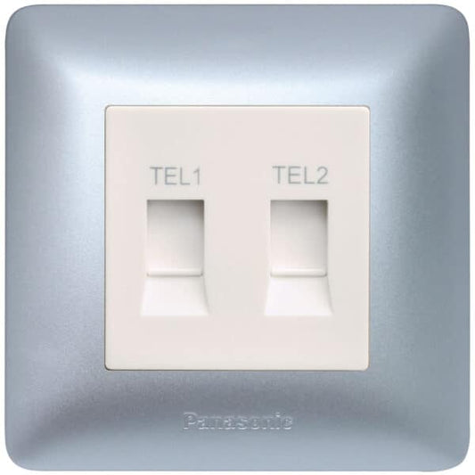 Panasonic 2G Telephone Socket MW