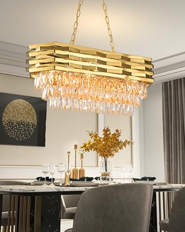 Modern Luxury European Style Oval Chandelier