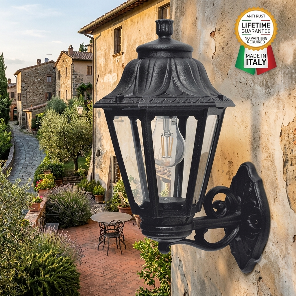 Anna Hexagonal Wall Lantern Lamp