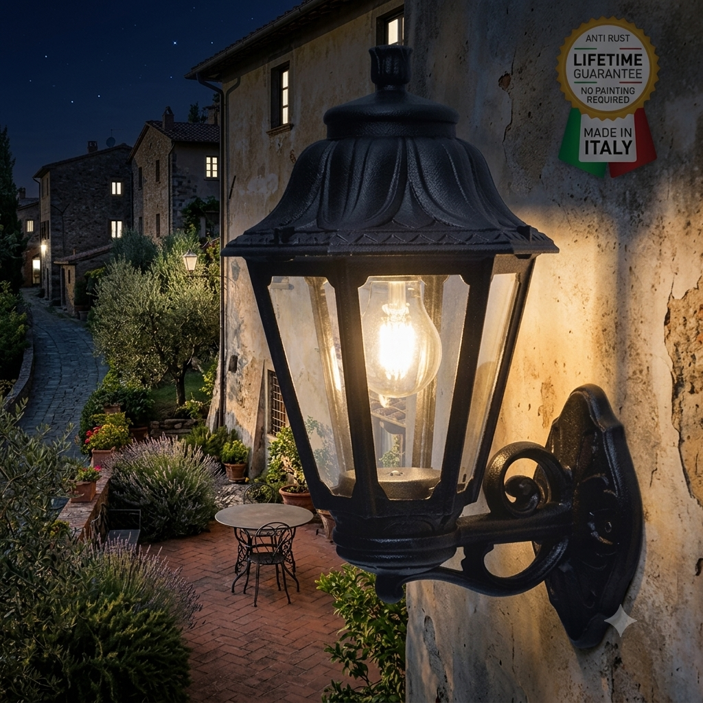 Anna Hexagonal Wall Lantern Lamp