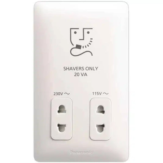 Panasonic shaver socket outlet