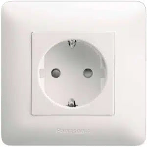 1G German Socket, 16A 250V AC Home Fit