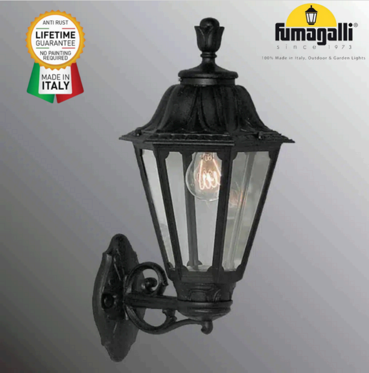 Bisso/Rut Hexagonal Wall Light in Classic Style - Fumagalli