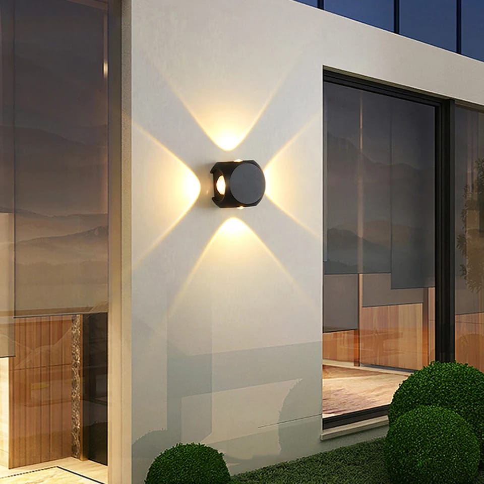 Small Ball Aluminum Waterproof IP65 Wall Light